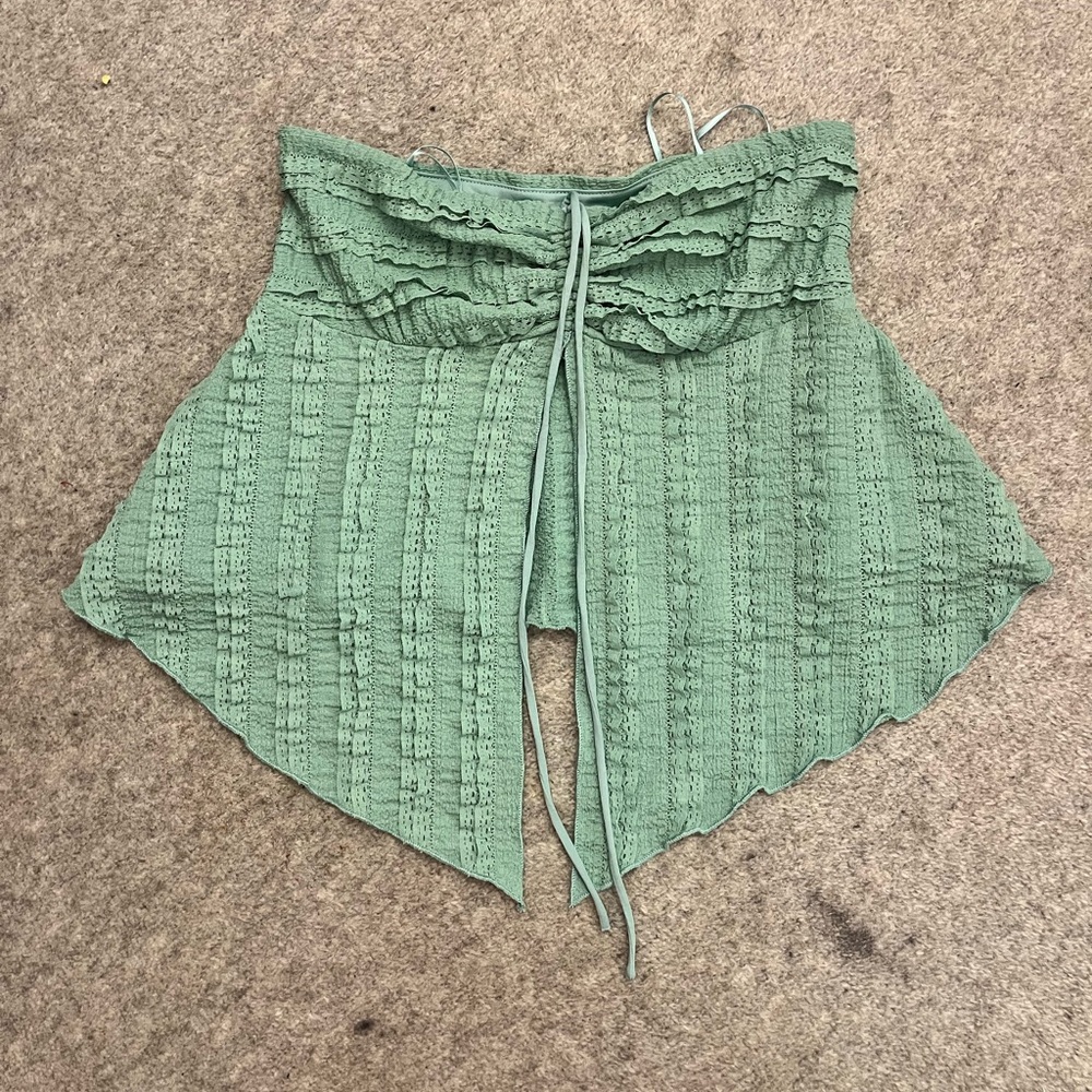 Green Urban Outfitters Tube Top
